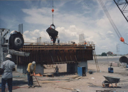 Pier 1 Cap Pour