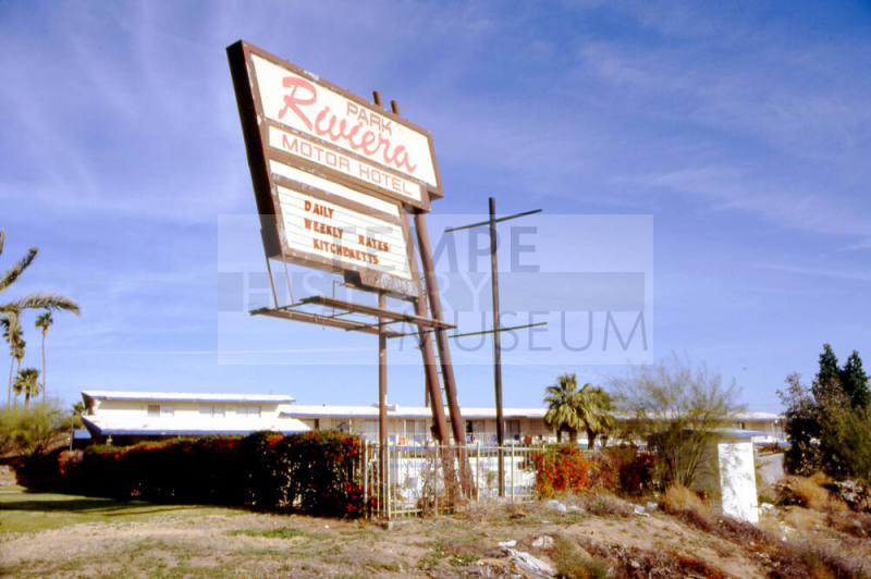 Park Riviera Motor Hotel, 715 N. Mill Ave.