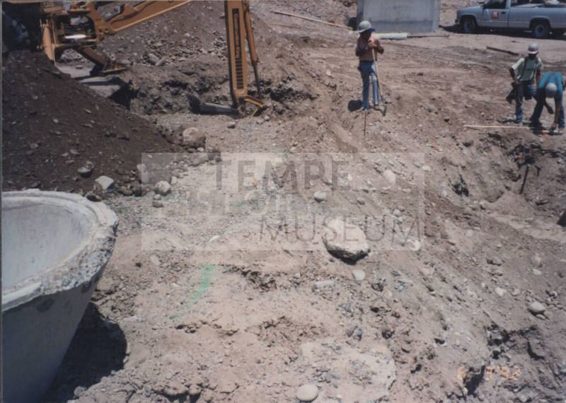 Excavation Span 1 Falsework Footings