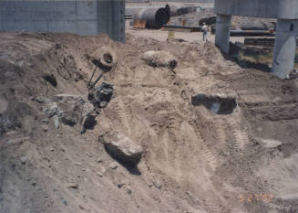 APS Concrete Encased Power Poles in Southeast Footing