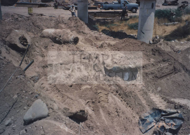 APS Concrete Encased Power Poles in Southeast Footing