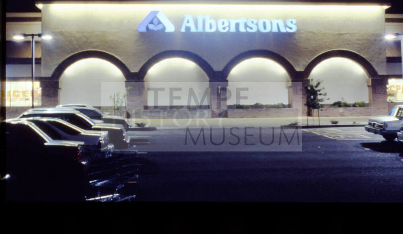 Albertsons grocery store, 750 E Guadalupe Rd.