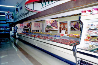 Stabler's Market meat department, University Dr. and Mill Ave.