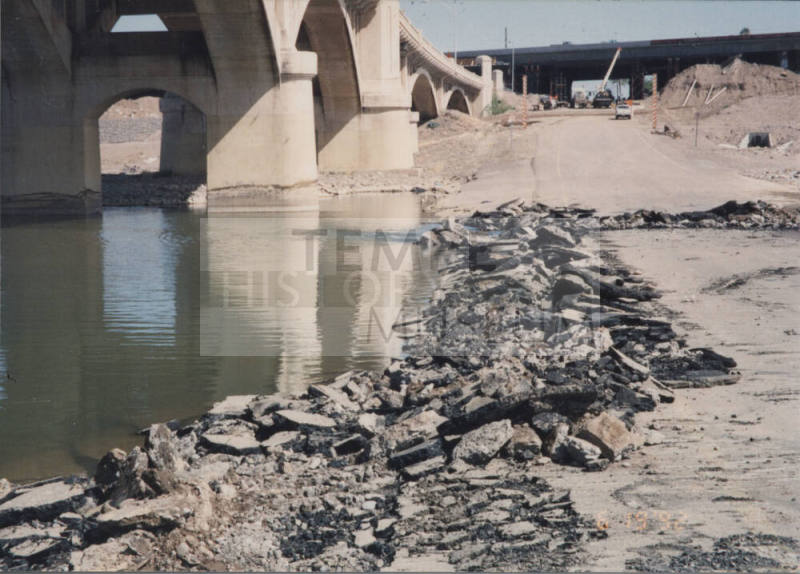 Repairing Northbound Mill Avenue Crossing at Salt River