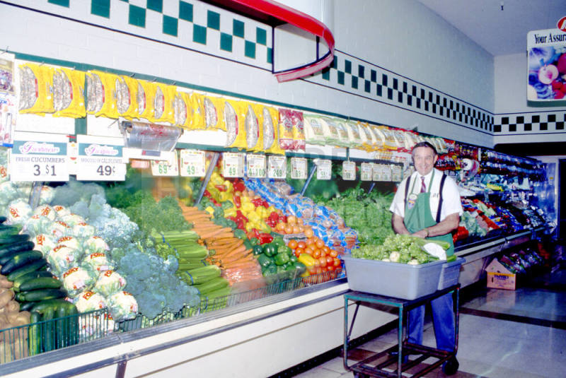 Store employee, Stabler's Market, University Dr. and Mill Ave.
