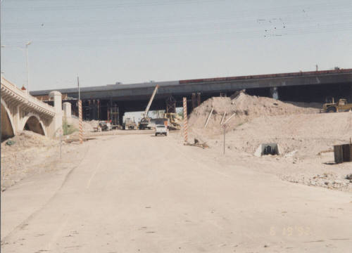 Fnf Removing Soffit Fill at East Papago and Mill Avenue