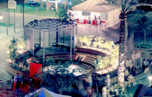 Event at Hayden Square amphitheater, 404 W. 4th Street
