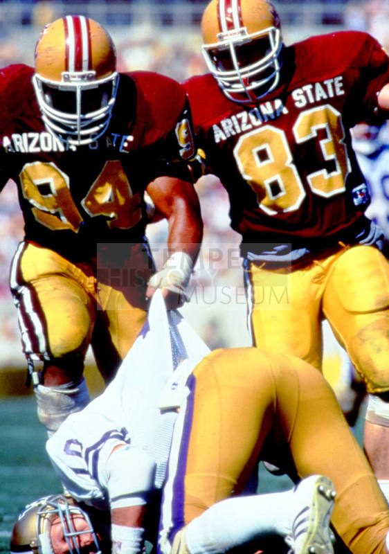 ASU football players