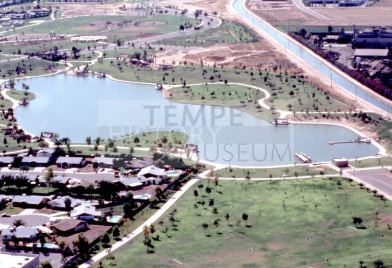 Kiwanis Park Lake, Mill Ave. and All-America Way