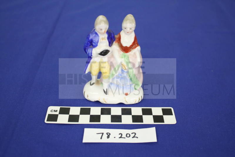 China figurine man and woman