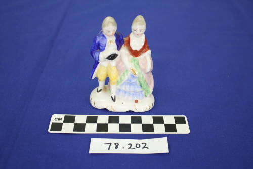China figurine man and woman