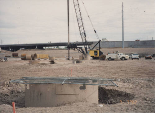 Drilling Pier 6 Shafts