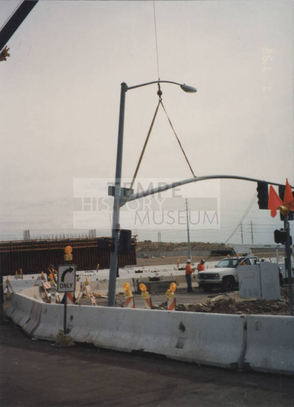Relocate Traffic Signal Pole at Rio Salado