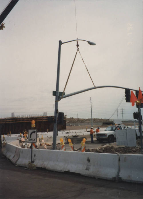 Relocate Traffic Signal Pole at Rio Salado