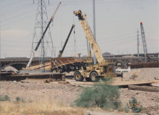 Setting Stem Wall Forms Girder 6 - Span 1