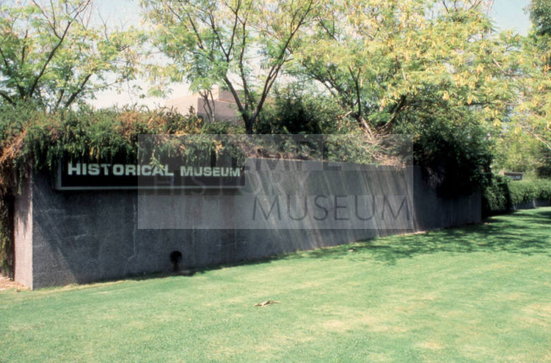 Historical Museum sign, 3500 S. Rural Rd.