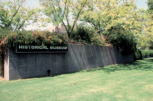 Historical Museum sign, 3500 S. Rural Rd.
