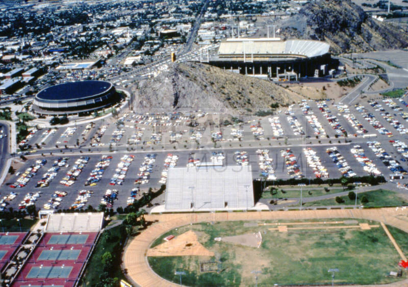 ASU Activity Center and Sun Devil Stadium