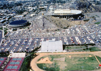 ASU Activity Center and Sun Devil Stadium
