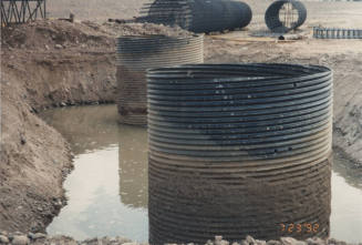 Permanent Casings Pier 8