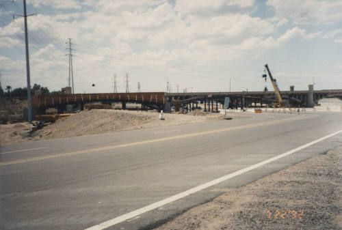 Falsework Over Rio Salado