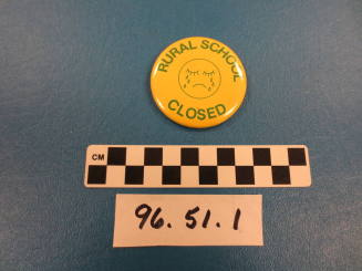 Button - "Rural School Closed"