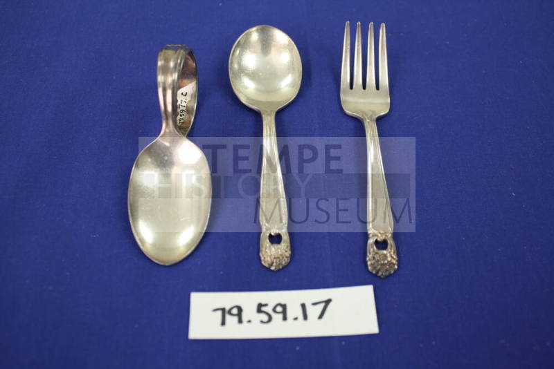 Child's Fork, And Spoon Set