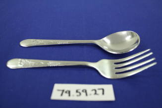Child's Fork And Spoon Set