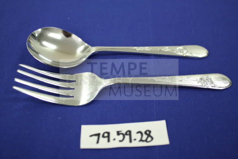 Child's Fork And Spoon Set