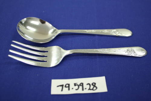 Child's Fork And Spoon Set