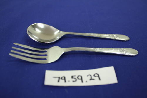 Child's Fork And Spoon Set