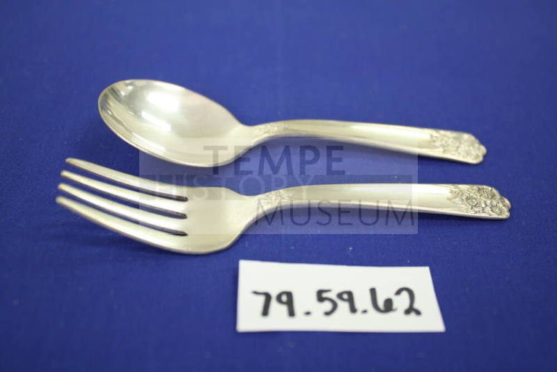 (A) Child's Fork  (B) Child's Spoon