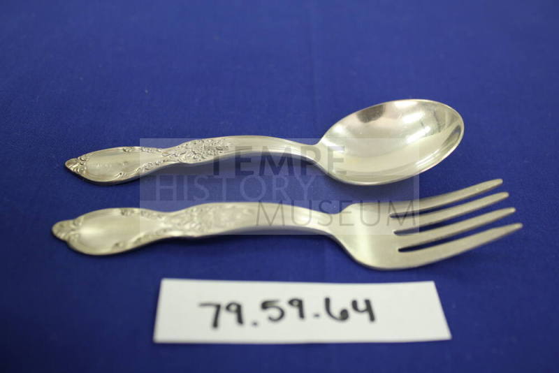 (A) Child's Fork  (B) Child's Spoon