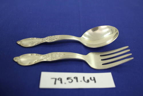 (A) Child's Fork  (B) Child's Spoon