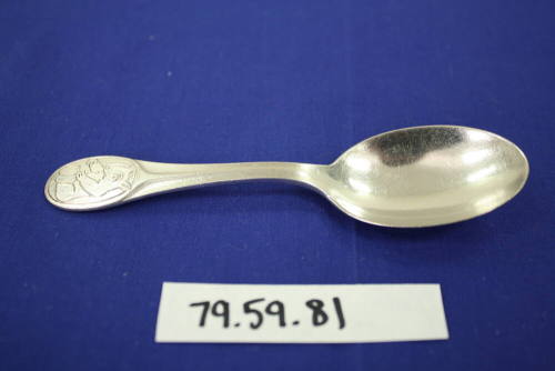 Child's Spoon with Armadillo