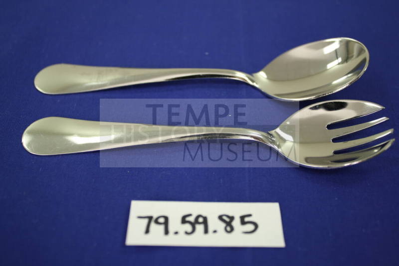 (A) Child's Fork (B) Child's Spoon