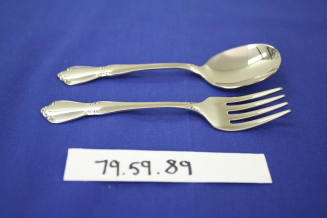 (A) Child's Fork, (B) Child's Spoon
