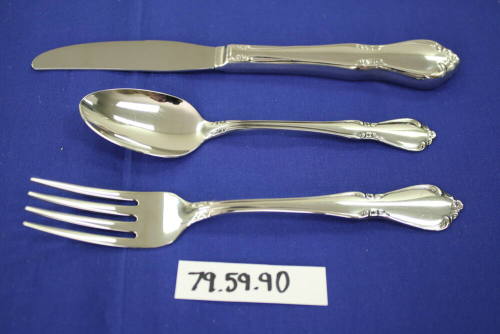 (A) Child's Knife (B) Child's Fork (C) Child's Spoon