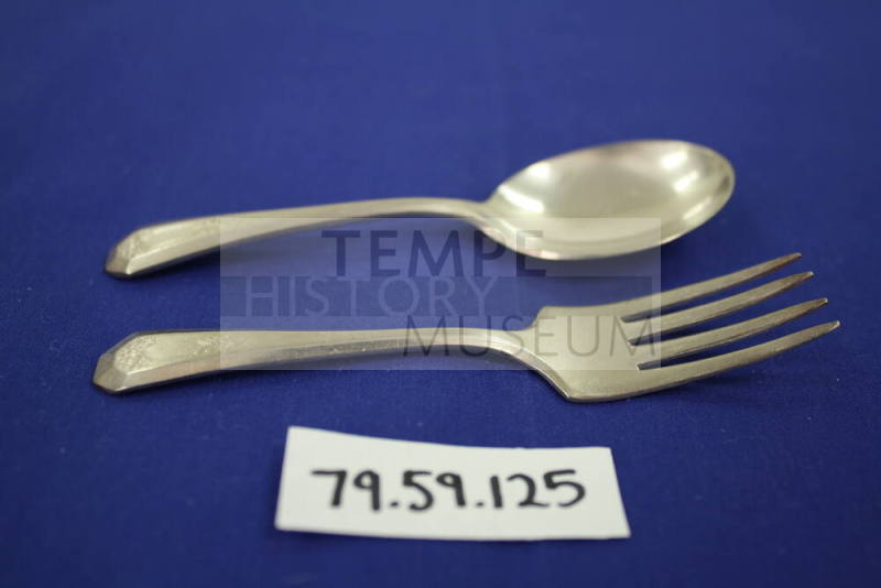 Child's Fork And Spoon Set