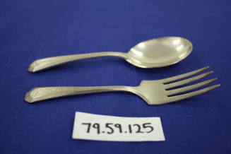 Child's Fork And Spoon Set