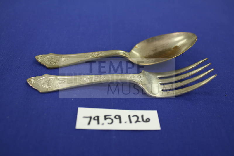 Child's Fork And Spoon Set
