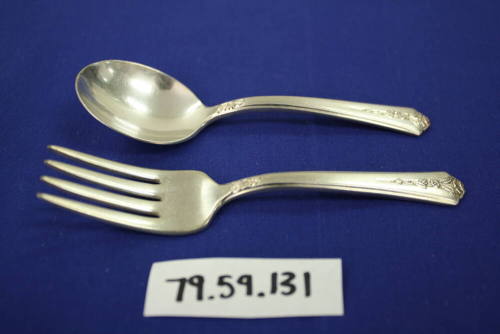 Child's Fork And Spoon