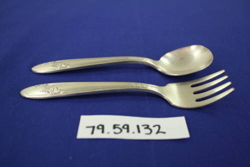 Child's Fork And Spoon Set