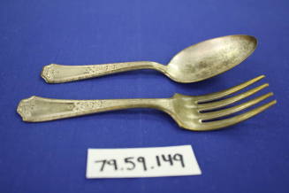 Child's Fork And Spoon Set