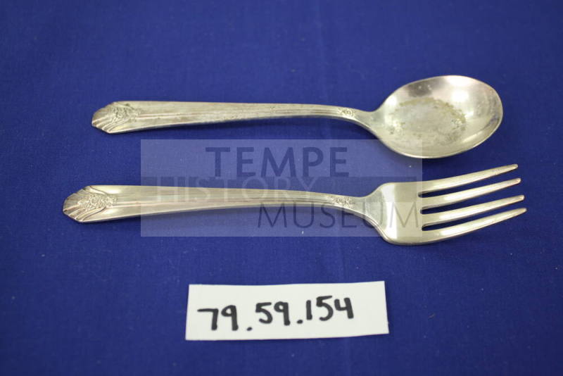 Child's Fork And Spoon Set