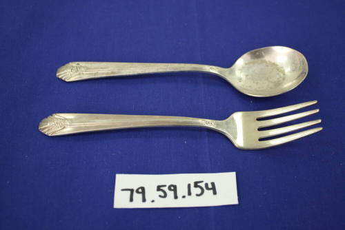 Child's Fork And Spoon Set