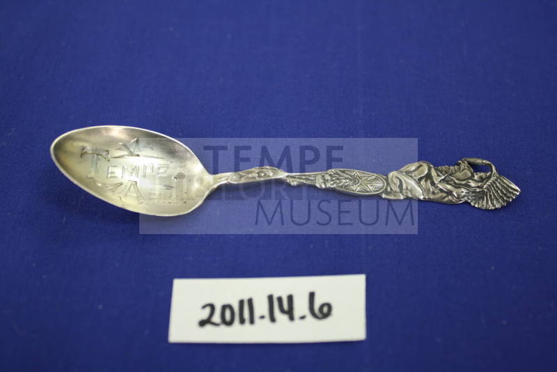 Tempe spoon with Plains Indian Motif