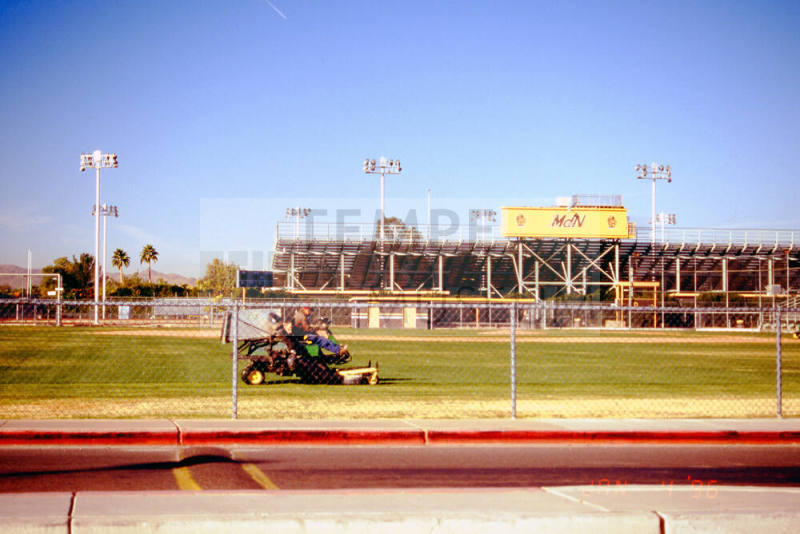 Marcos De Niza High School bleachers, 6000 S. Lakeshore Dr.