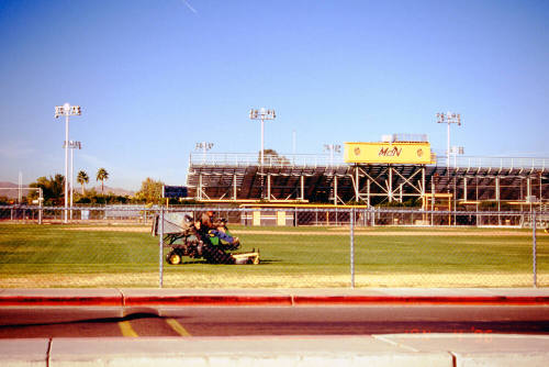 Marcos De Niza High School bleachers, 6000 S. Lakeshore Dr.