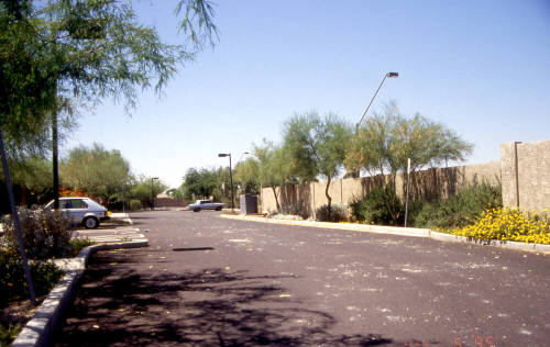 Parking area, 2234 E. Maryland Dr.
